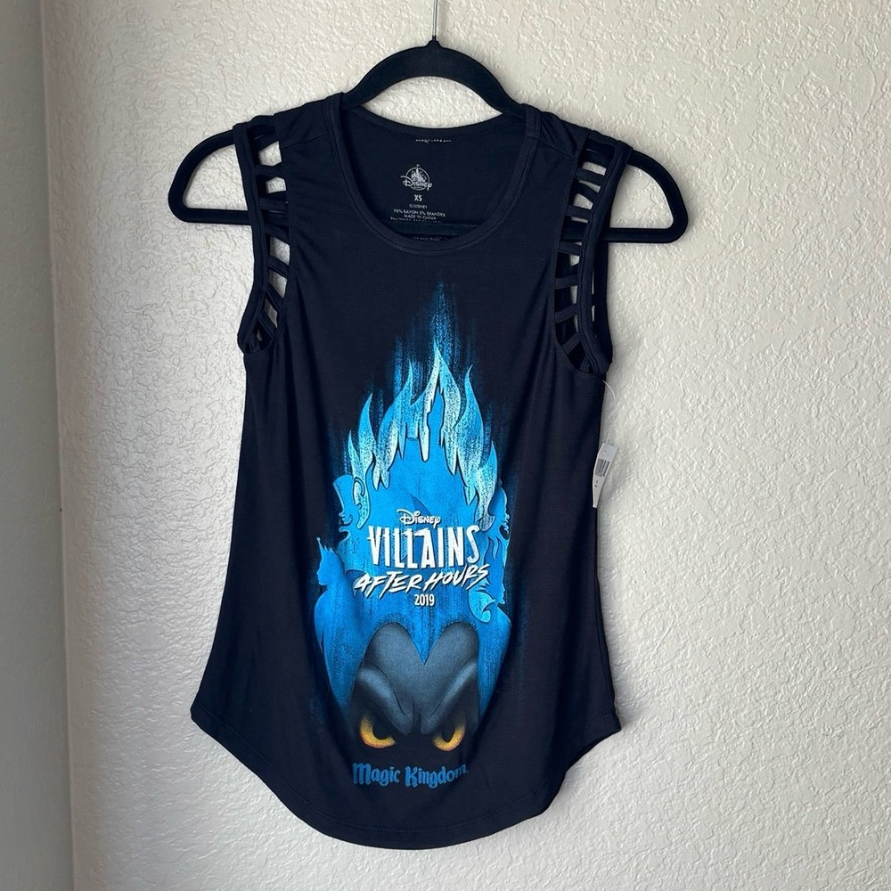 Disney Villains After Hours Tank Halloween Top XS